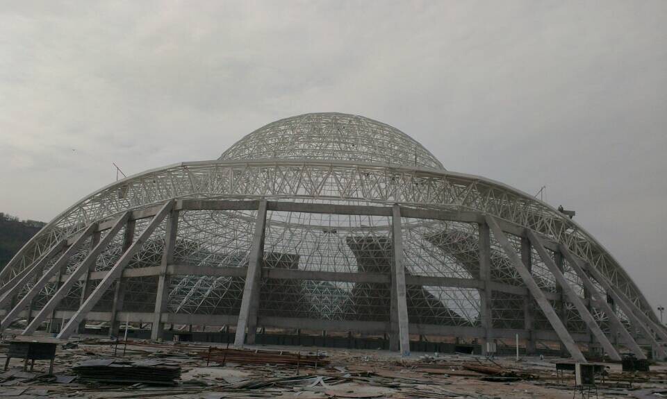 石首体育场馆网架工程